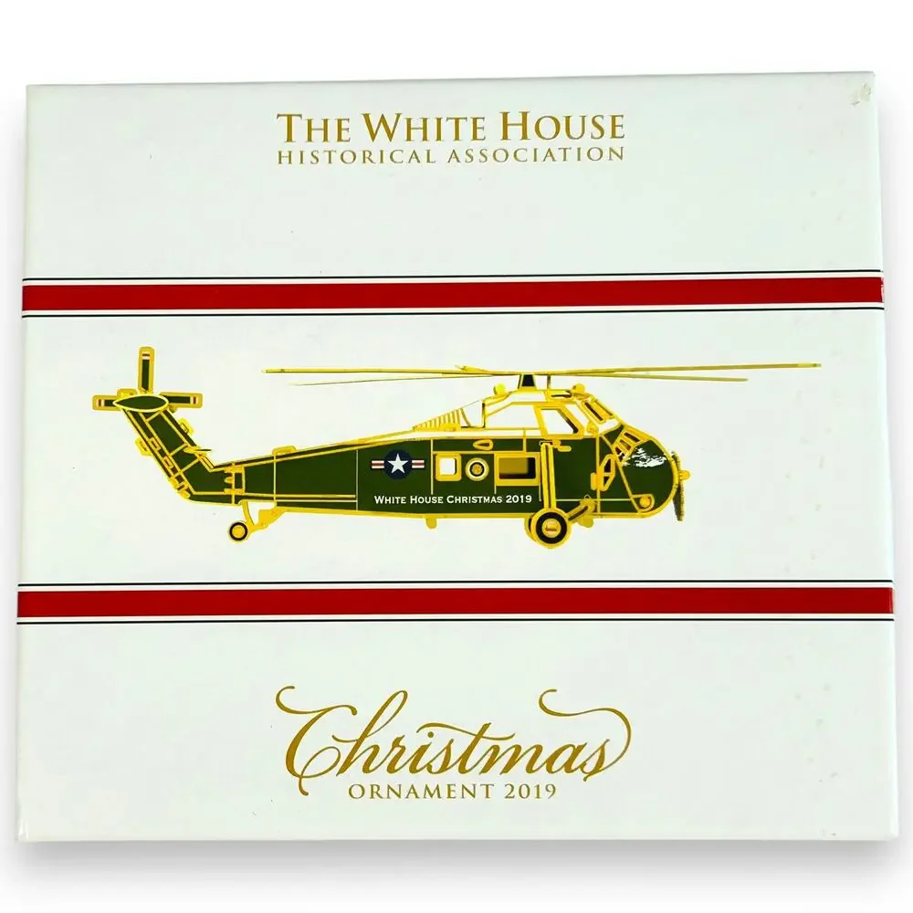 White House Christmas Ornament 2019 Eisenhower Sikorsky Numbered